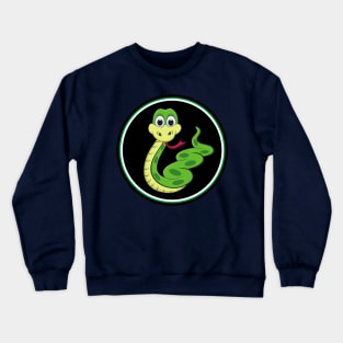 snake green one Crewneck Sweatshirt